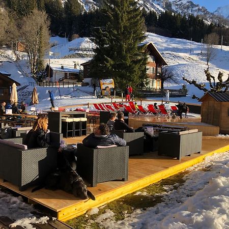 Apartment With Great View At Residence Brunner Wengen Bagian luar foto