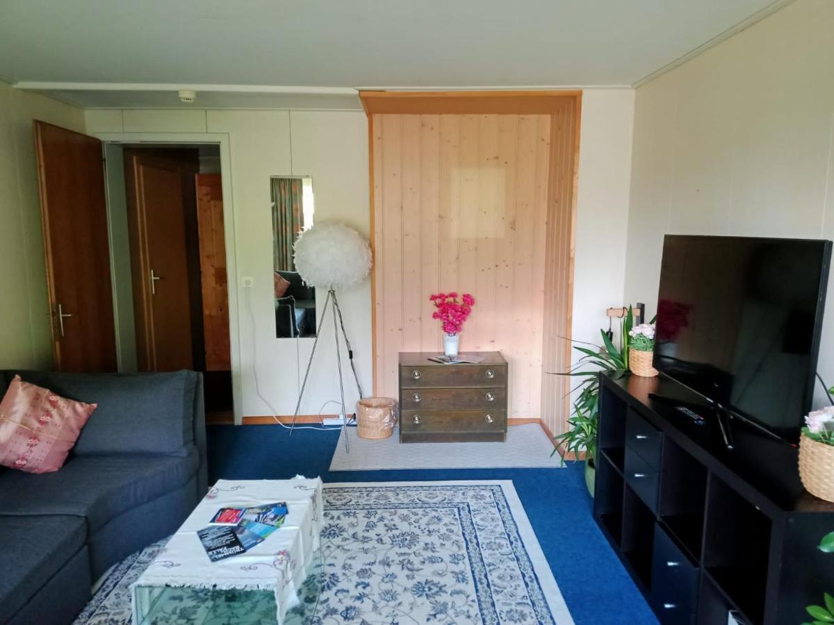 Apartment With Great View At Residence Brunner Wengen Bagian luar foto