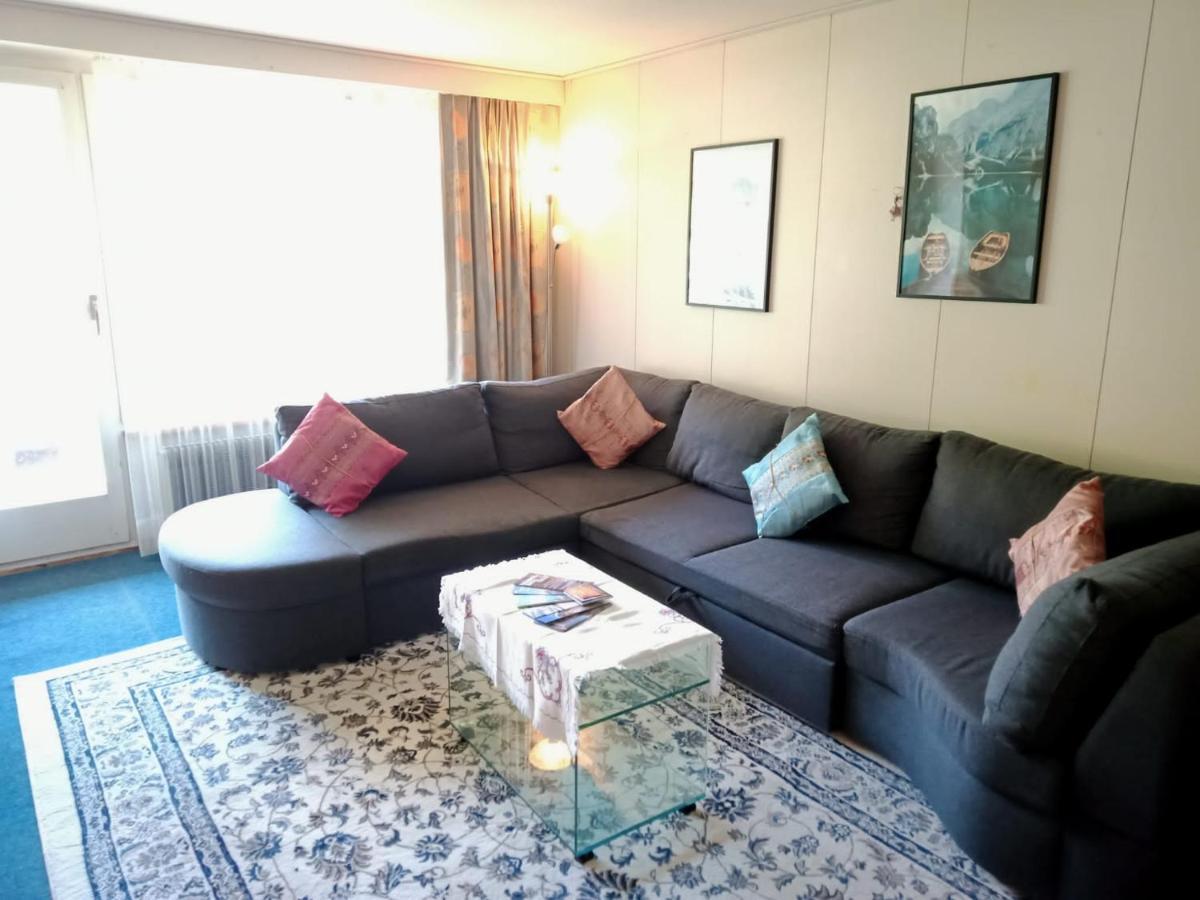 Apartment With Great View At Residence Brunner Wengen Bagian luar foto