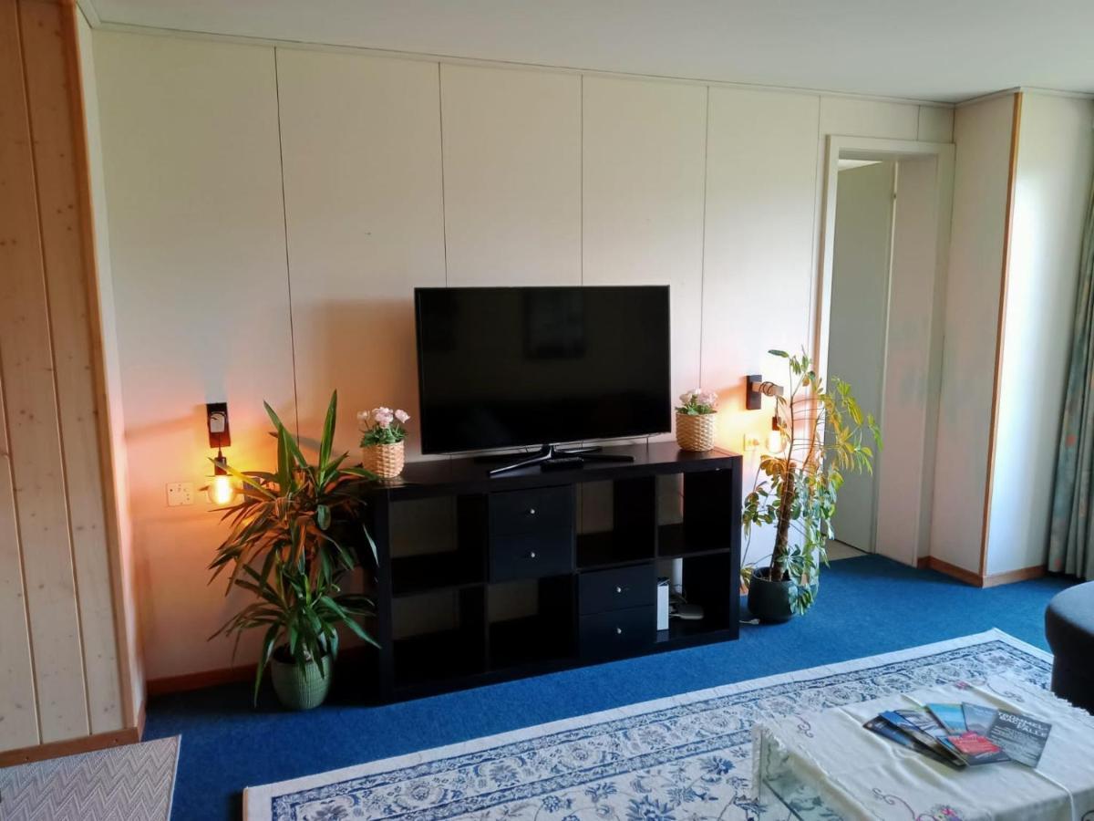 Apartment With Great View At Residence Brunner Wengen Bagian luar foto