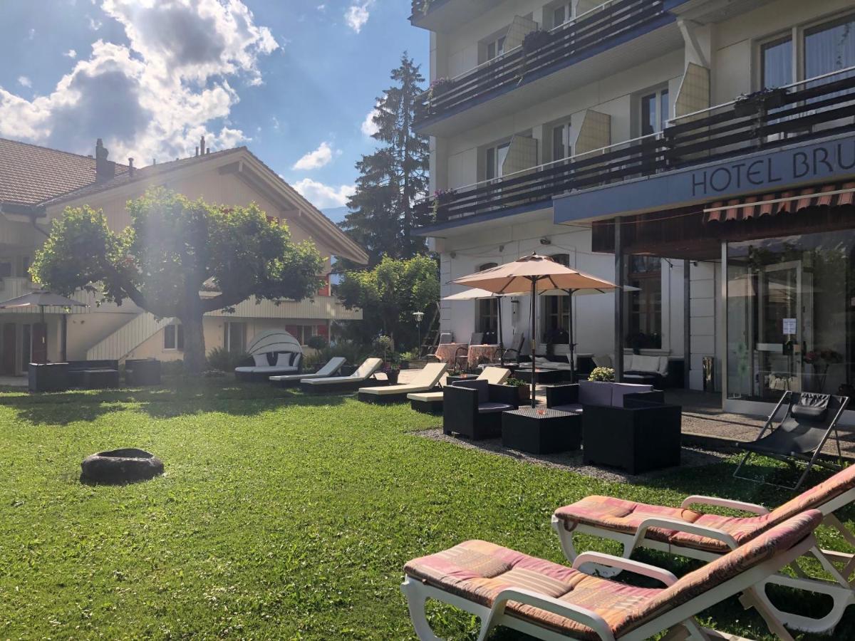Apartment With Great View At Residence Brunner Wengen Bagian luar foto